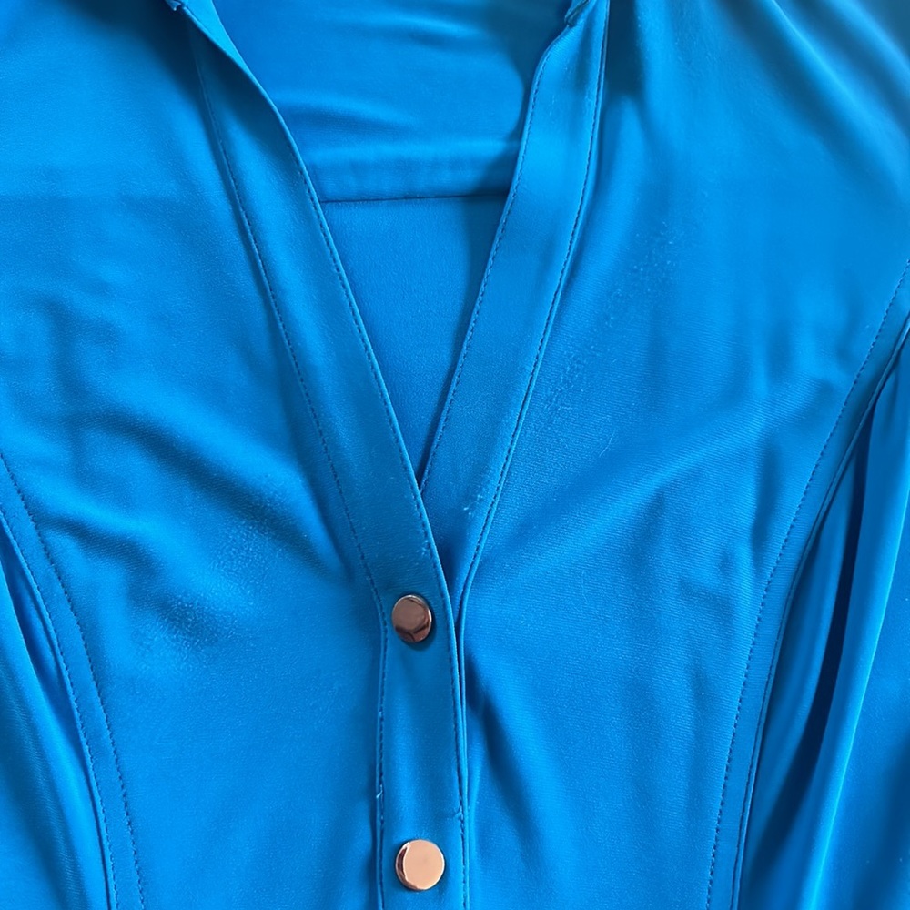 Cache Blue Dress - Picture 6 of 7